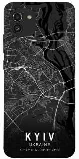 Чехол на Samsung Galaxy A03 Kyiv map фото 1 из 1
