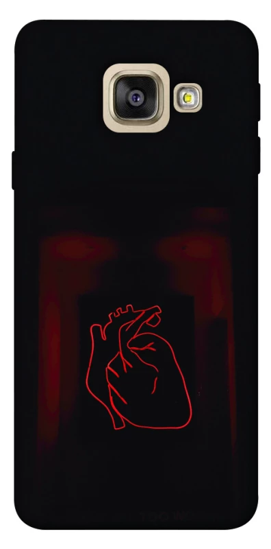 Чехол на Samsung A520 Galaxy A5 (2017) Красное сердце фото 1 из 1