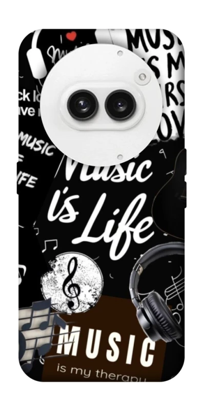 Чехол на Nothing Phone (2a) Music is Life фото 1 из 1