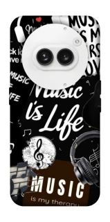 Чехол на Nothing Phone (2a) Music is Life фото 1 из 1
