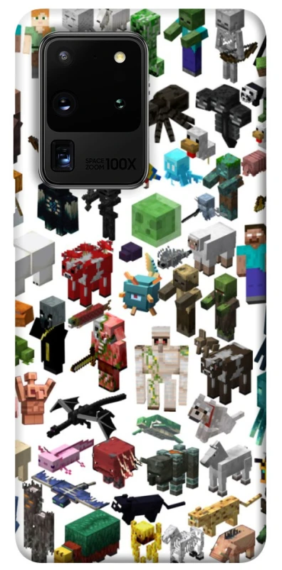 Чохол на Samsung Galaxy S20 Ultra Minecraft v4 фото 1 з 1