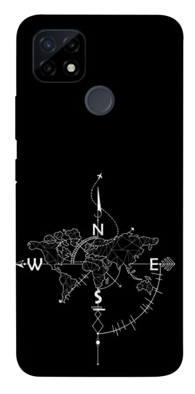 Чехол на Realme C21Y Travel Map фото 1 из 1