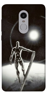 Чехол на Xiaomi Redmi Note 4X / Note 4 (Snapdragon) Серебряный сёрфер фото 1 из 1