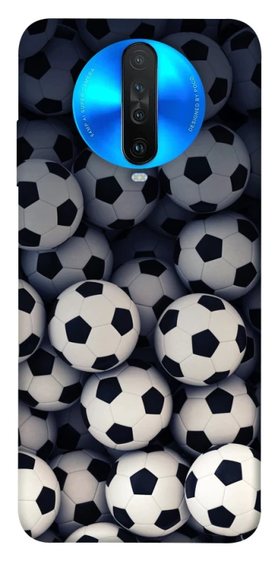 Чохол на Xiaomi Redmi K30 Футбольні м'ячи фото 1 з 1