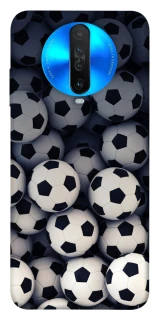 Чохол на Xiaomi Redmi K30 Футбольні м'ячи фото 1 з 1
