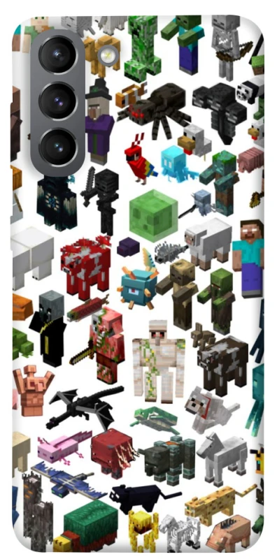 Чохол на Samsung Galaxy S21 Minecraft v4 фото 1 з 1