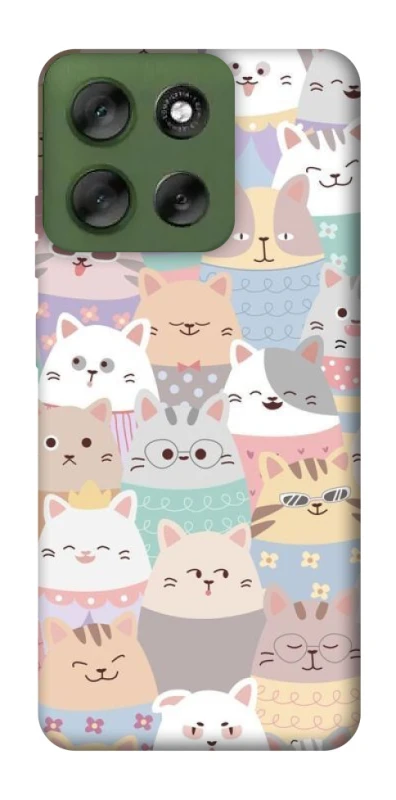 Чохол на Motorola Moto G56 5G Funny Kittens ver.2 фото 1 з 1