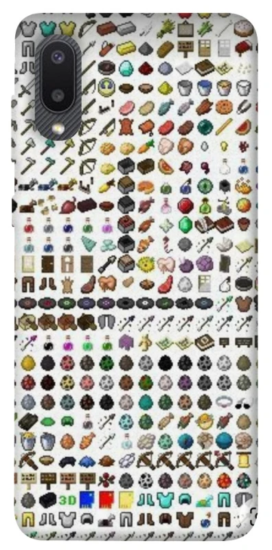 Чохол на Samsung Galaxy A02 Minecraft v2 фото 1 з 1