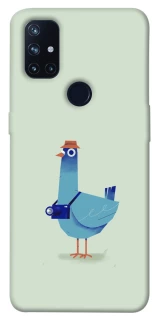 Чохол на OnePlus Nord N10 5G Голуб-детектив фото 1 з 1