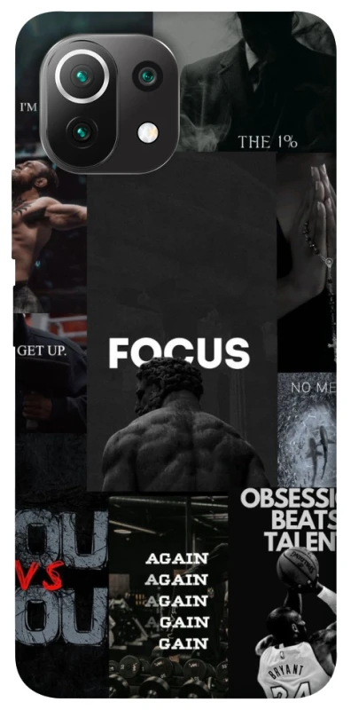 Чохол на Xiaomi Mi 11 Lite Focus collage фото 1 з 1