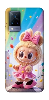 Чохол на Vivo V21 Labubu rainbow фото 1 з 1