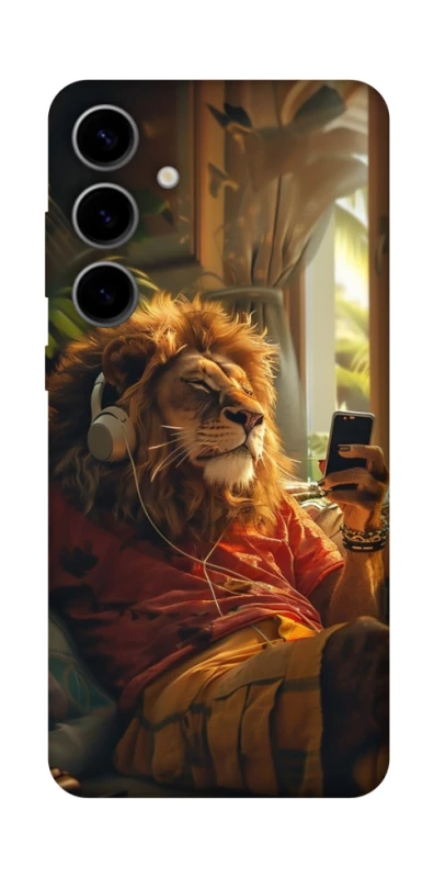 Чехол на Samsung Galaxy S25 Лев v2 фото 1 из 1