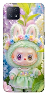 Чехол на Oppo A72 5G / A73 5G Labubu & Flowers ver.2 фото 1 из 1