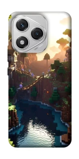 Чехол на Honor 400 Lite Minecraft sunset фото 1 из 1