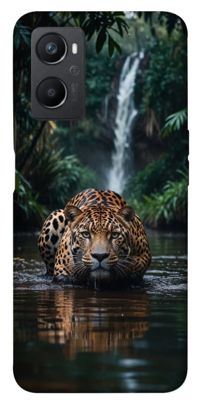 Чохол на Oppo A96 Leopard in water фото 1 з 1