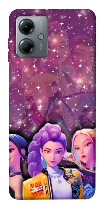 Чехол на Motorola Moto G14 k-pop demon hunters v6 фото 1 из 1