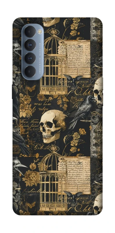 Чохол на Oppo Reno 4 Pro Halloween aesthetics ver.1 фото 1 з 1