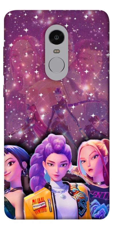 Чехол на Xiaomi Redmi Note 4X / Note 4 (Snapdragon) k-pop demon hunters v6 фото 1 из 1