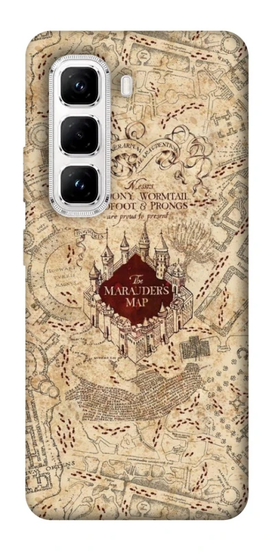 Чохол на Infinix Hot 50 Pro Harry Potter Marauder's Map фото 1 з 1
