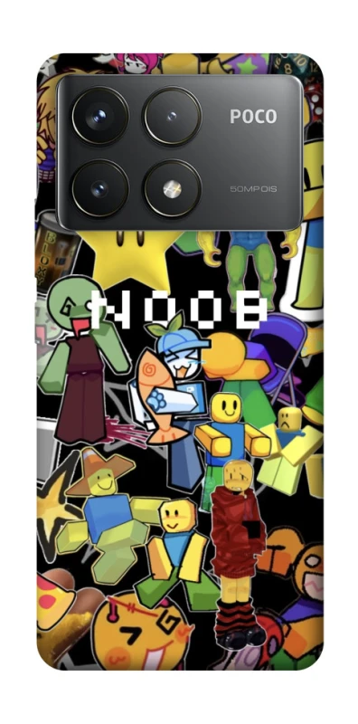 Чохол на Xiaomi Poco F6 Pro Roblox Noob фото 1 з 1