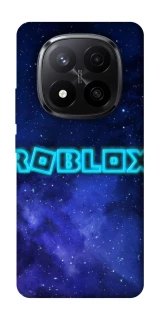 Чохол на Xiaomi Redmi Note 14 Pro+ 5G Roblox Space Logo Blue фото 1 з 1