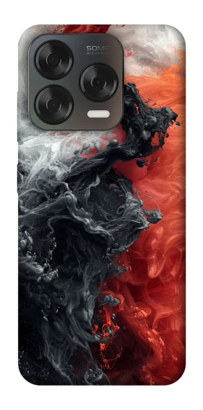 Чохол на ZTE Blade V70 Design Black and Red фото 2 з 2