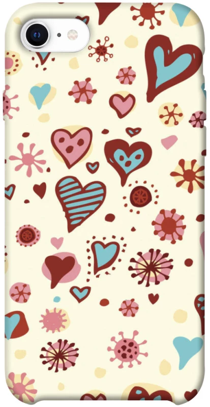 Чохол на Apple iPhone SE (2020) Pretty hearts фото 1 з 1