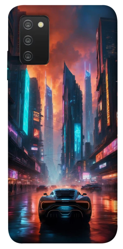 Чехол на Samsung Galaxy A03s Cyber city фото 1 из 1