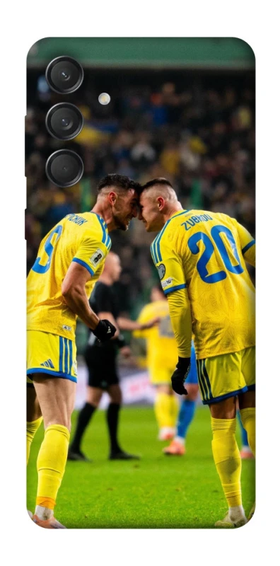 Чехол на Samsung Galaxy M55 UA-Football ver.2 фото 1 из 1