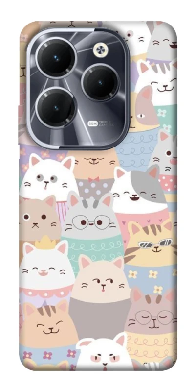 Чохол на Infinix Hot 40 Funny Kittens ver.2 фото 1 з 1