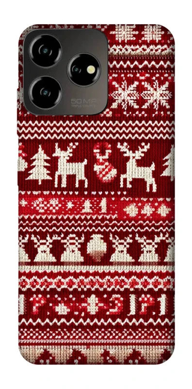 Чехол на ZTE Blade V50 Design 4G Christmas jumper ver.2 фото 1 из 1