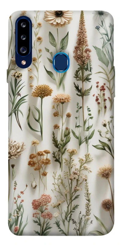 Чохол на Samsung Galaxy A20s Floral design ver.2 фото 1 з 1