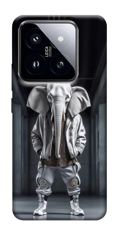 Чохол на Xiaomi 14 Pro Слон v2 фото 1 з 1
