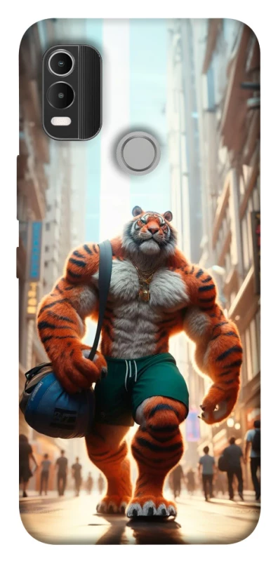 Чохол на Nokia C21 Plus Тигр фото 1 з 1