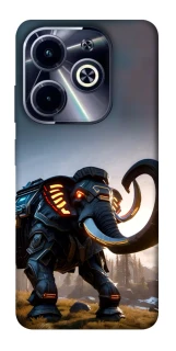 Чохол на Infinix Hot 40i Cyber ​​elephant фото 1 з 1