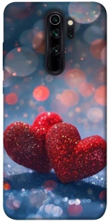 Чехол на Xiaomi Redmi Note 8 Pro Red hearts фото 1 из 1