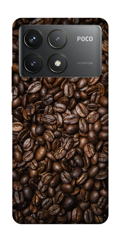 Чохол на Xiaomi Poco F6 Pro Сoffee beans фото 1 з 1