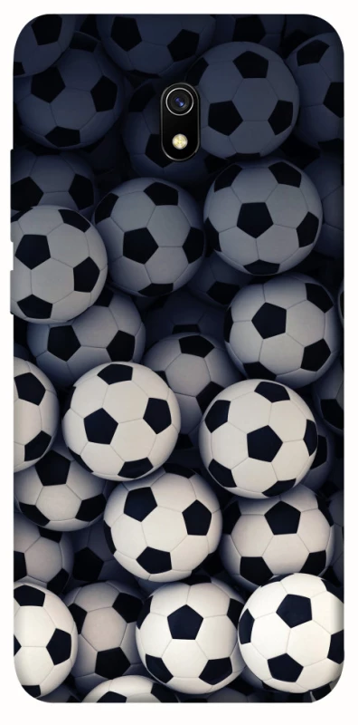 Чохол на Xiaomi Redmi 8a Футбольні м'ячи фото 1 з 1