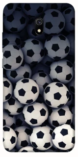 Чехол на Xiaomi Redmi 8a Футбольные мячи фото 1 из 1