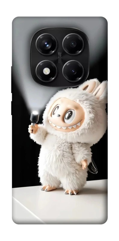 Чохол на Xiaomi Redmi Note 14 Pro 5G Labubu with flashlight ver.2 фото 1 з 1