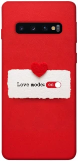 Чохол на Samsung Galaxy S10 Love Mode ON фото 1 з 1