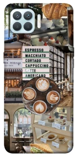 Чехол на Oppo F17 Pro Coffee collage ver.5 фото 1 из 1