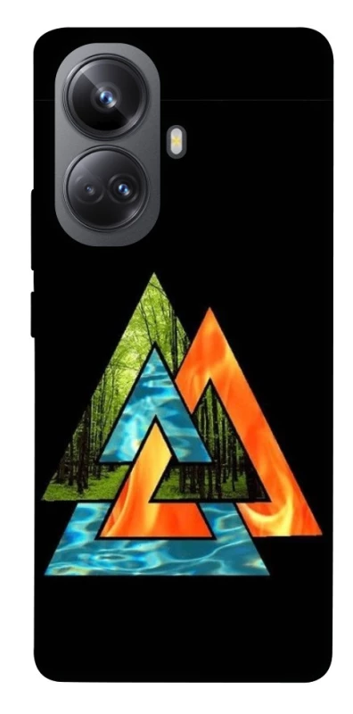 Чехол на Realme 10 Pro+ Валькнут v4 фото 1 из 1
