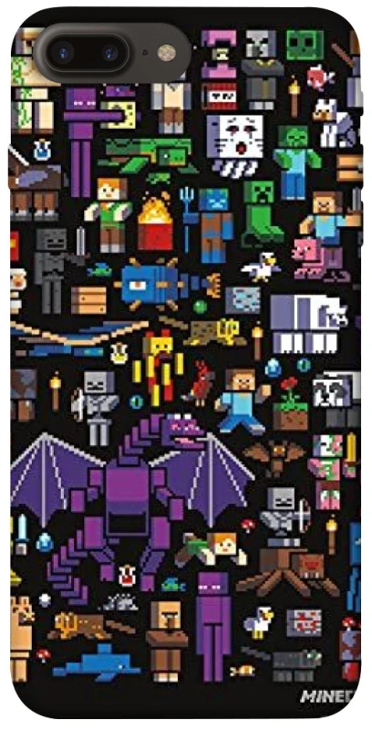 Чохол на Apple iPhone 7 plus / 8 plus Minecraft v5 фото 1 з 1