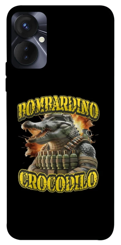 Чохол на TECNO Spark 9 Pro (KH7n) Bombardino Crocodilo фото 1 з 1