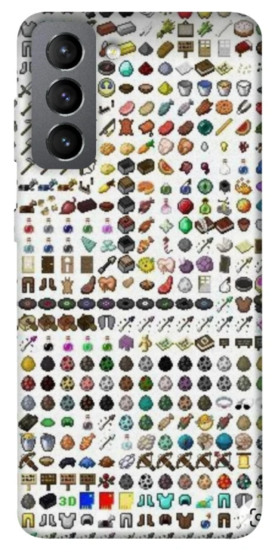 Чохол на Samsung Galaxy S21 FE Minecraft v2 фото 1 з 1