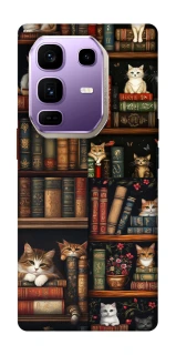 Чохол на Infinix Note 50 Pro+ Cats & Books фото 1 з 1
