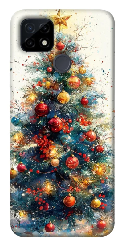Чехол на Realme C21Y Новогодний v36 фото 1 из 1