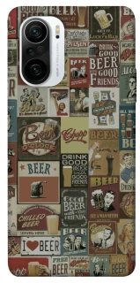 Чехол на Xiaomi Redmi K40 / K40 Pro / K40 Pro+ / Poco F3 Retro collage ver.1 фото 1 из 1