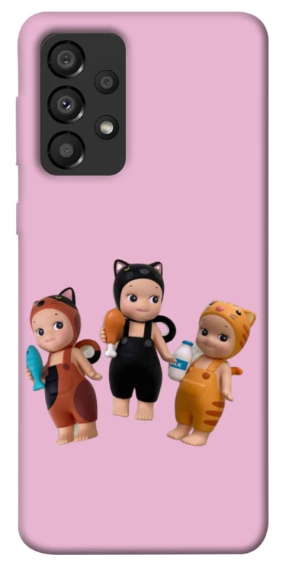Чохол на Samsung Galaxy A33 5G Cat Cafe Trio фото 1 з 1